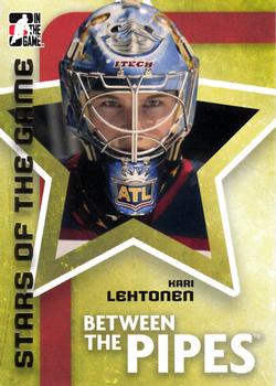 2006-07 In The Game Between The Pipes #67 Kari Lehtonen Front