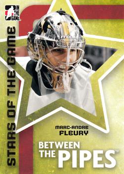 2006-07 In The Game Between The Pipes #69 Marc-Andre Fleury Front