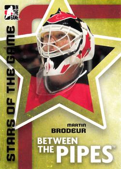 2006-07 In The Game Between The Pipes #70 Martin Brodeur Front