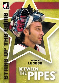 2006-07 In The Game Between The Pipes #75 Roberto Luongo Front
