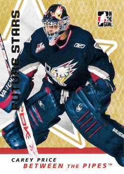 2006-07 In The Game Between The Pipes #7 Carey Price Front