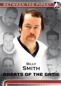 2006-07 In The Game Between The Pipes #80 Billy Smith Front