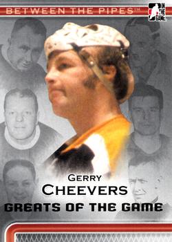 2006-07 In The Game Between The Pipes #89 Gerry Cheevers Front