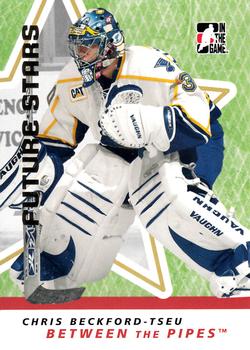 2006-07 In The Game Between The Pipes #8 Chris Beckford-Tseu Front
