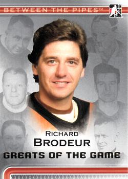 2006-07 In The Game Between The Pipes #99 Richard Brodeur Front