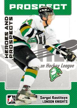 2006-07 In The Game Heroes and Prospects #120 Sergei Kostitsyn Front
