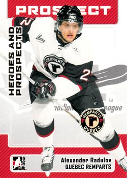 2006-07 In The Game Heroes and Prospects #125 Alexander Radulov Front