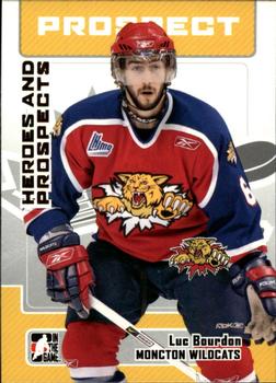 2006-07 In The Game Heroes and Prospects #128 Luc Bourdon Front