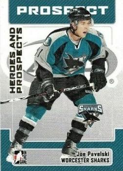 2006-07 In The Game Heroes and Prospects #151 Joe Pavelski Front
