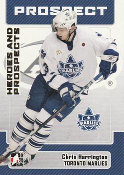 2006-07 In The Game Heroes and Prospects #152 Chris Harrington Front