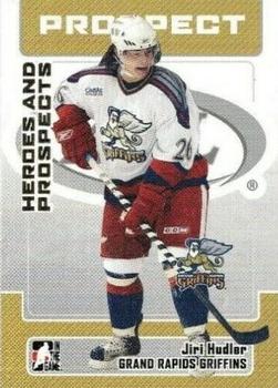 2006-07 In The Game Heroes and Prospects #160 Jiri Hudler Front