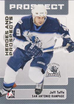 2006-07 In The Game Heroes and Prospects #166 Jeff Taffe Front