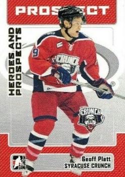 2006-07 In The Game Heroes and Prospects #167 Geoff Platt Front