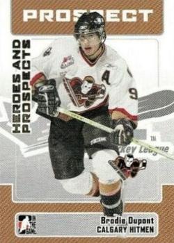 2006-07 In The Game Heroes and Prospects #179 Brodie Dupont Front