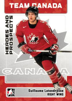 2006-07 In The Game Heroes and Prospects #149 Guillaume Latendresse Front