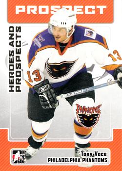 2006-07 In The Game Heroes and Prospects #31 Tony Voce Front