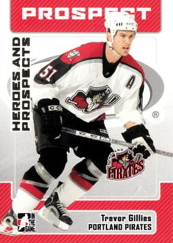 2006-07 In The Game Heroes and Prospects #62 Trevor Gillies Front