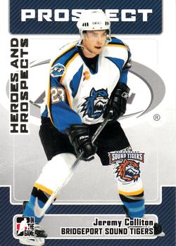 2006-07 In The Game Heroes and Prospects #67 Jeremy Colliton Front