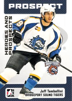 2006-07 In The Game Heroes and Prospects #75 Jeff Tambellini Front