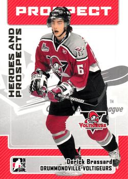 2006-07 In The Game Heroes and Prospects #84 Derick Brassard Front