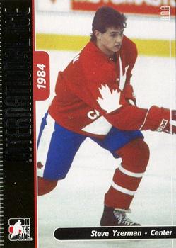 2006-07 In The Game Used International Ice #26 Steve Yzerman Front