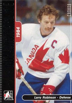 2006-07 In The Game Used International Ice #33 Larry Robinson Front