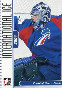 2006-07 In The Game Used International Ice #38 Cristobal Huet Front