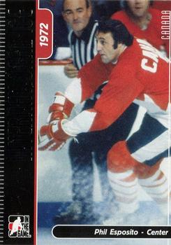 2006-07 In The Game Used International Ice #39 Phil Esposito Front
