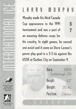 2006-07 In The Game Used International Ice #57 Larry Murphy Back