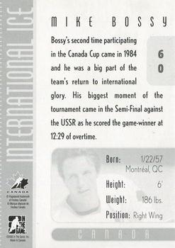 2006-07 In The Game Used International Ice #60 Mike Bossy Back