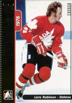 2006-07 In The Game Used International Ice #75 Larry Robinson Front
