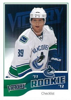 2011-12 Upper Deck Victory #250 Cody Hodgson Front