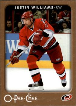 2006-07 O-Pee-Chee #98 Justin Williams Front