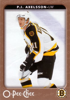 2006-07 O-Pee-Chee #34 P.J. Axelsson Front