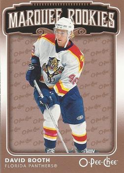 2006-07 O-Pee-Chee #589 David Booth Front
