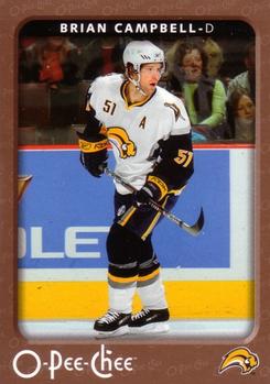 2006-07 O-Pee-Chee #63 Brian Campbell Front