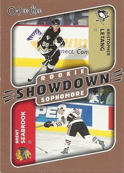 2006-07 O-Pee-Chee #645 Kristopher Letang / Brent Seabrook Front