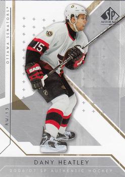 2006-07 SP Authentic #34 Dany Heatley Front