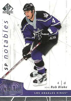 2006-07 SP Authentic #150 Rob Blake Front