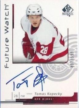2006-07 SP Authentic #177 Tomas Kopecky Front