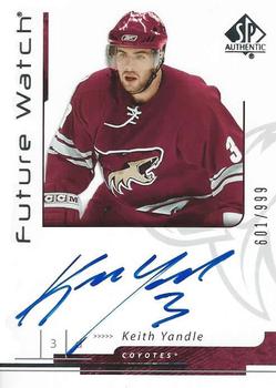 2006-07 SP Authentic #195 Keith Yandle Front