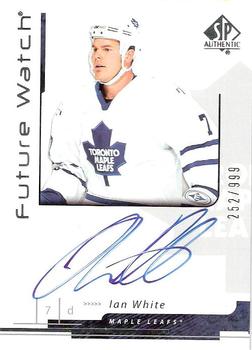 2006-07 SP Authentic #205 Ian White Front