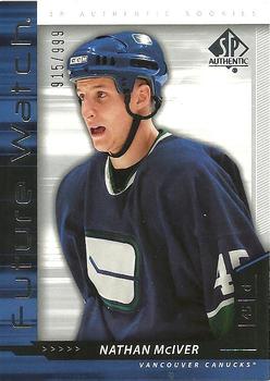 2006-07 SP Authentic #212 Nathan McIver Front