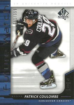 2006-07 SP Authentic #213 Patrick Coulombe Front