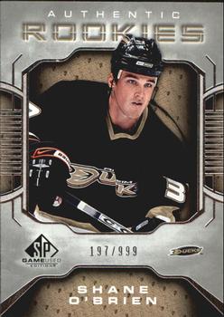 2006-07 SP Game Used #101 Shane O'Brien Front