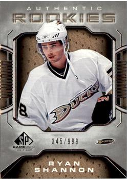 2006-07 SP Game Used #102 Ryan Shannon Front