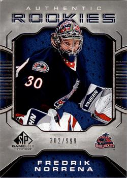 2006-07 SP Game Used #112 Fredrik Norrena Front