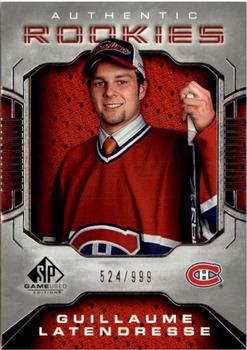 2006-07 SP Game Used #126 Guillaume Latendresse Front