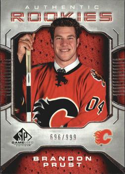 2006-07 SP Game Used #142 Brandon Prust Front