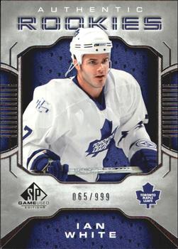 2006-07 SP Game Used #156 Ian White Front